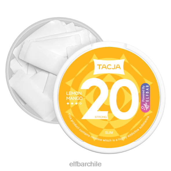 Bolsa de nicotina elfbar tacja - mango limón - 1 unidad - 20 mg/g original DS2DF224