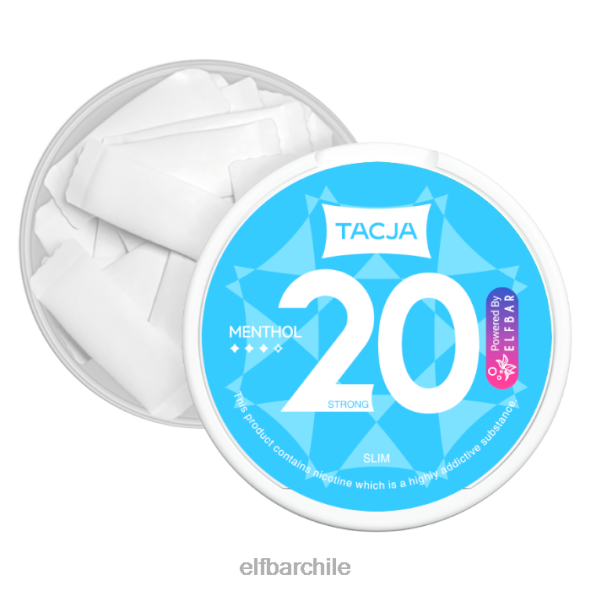 Bolsa de nicotina elfbar tacja - mentol - 1 paquete - 12 mg/g original DS2DF221