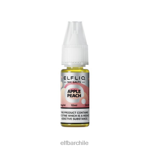 elfbar elfliq sales nic de manzana y melocotón - 10ml-10 mg/ml original DS2DF219