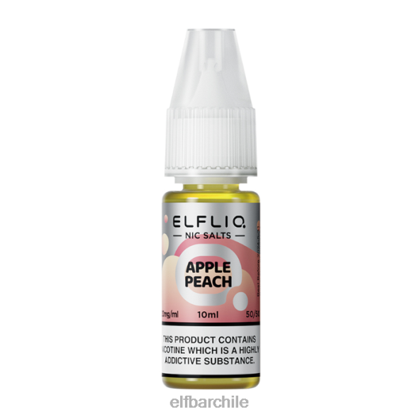 elfbar elfliq sales nic de manzana y melocotón - 10ml-10 mg/ml original DS2DF219