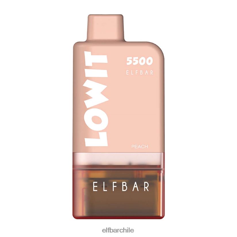 ELFBAR kit de cápsulas precargadas lowit 5500 2% nic Durazno jugoso L84404130