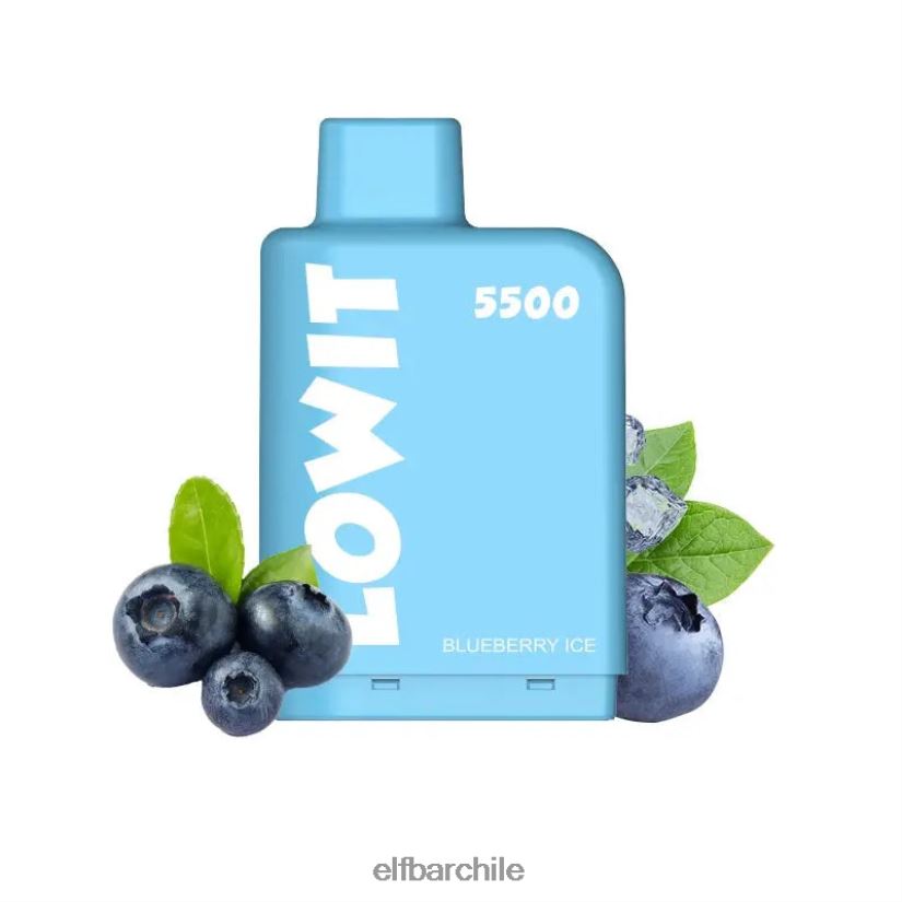 ELFBAR vaina precargada lowit 5500 inhalaciones 2% nic hielo de fresa L84404140