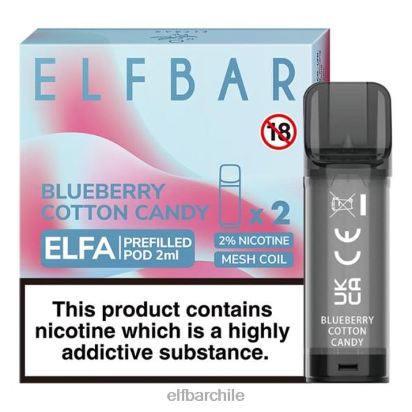cápsula precargada elfbar elfa - 2 ml - 20 mg (paquete de 2) Durazno jugoso DS2DF125
