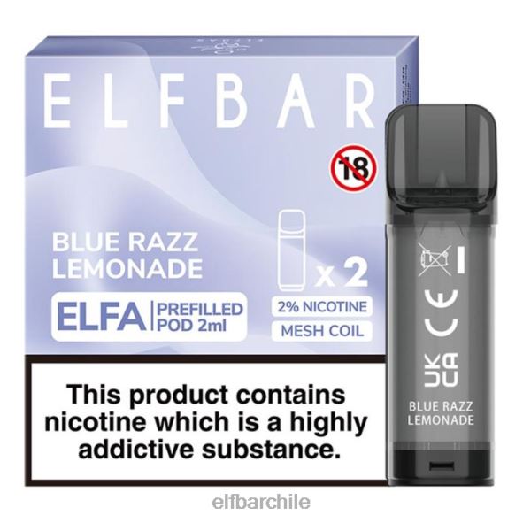 cápsula precargada elfbar elfa - 2 ml - 20 mg (paquete de 2) Durazno jugoso DS2DF125