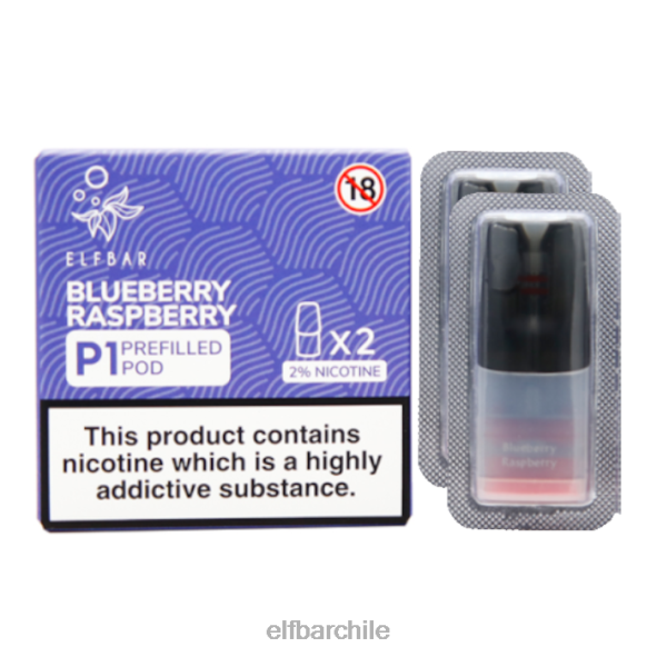 elfbar mate 500 p1 cápsulas precargadas - 20 mg (paquete de 2) arándano DS2DF144