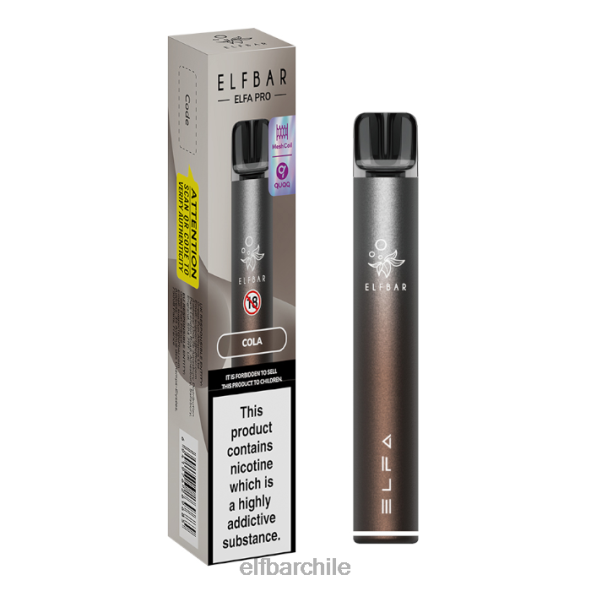 kit elfbar elfa pro pod - recargable Marrón crepuscular + vaina precargada de cola DS2DF71