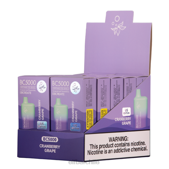 ELFBAR arándano uva bc5000 consumidor - único - 0 mg DF54635