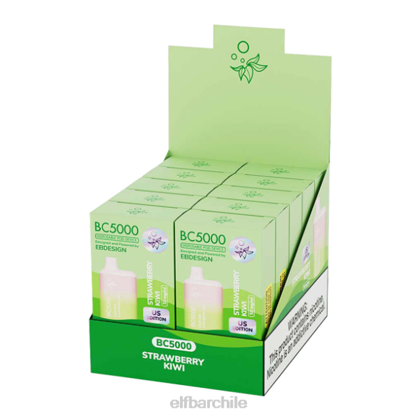 ELFBAR fresa kiwi bc5000 consumidor - individual - 50 mg DF5468