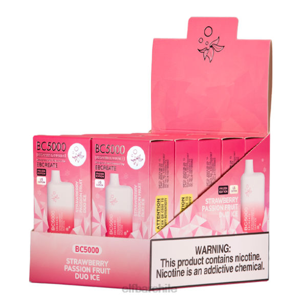 ELFBAR fresa maracuyá dúo hielo bc5000 consumidor - 50 mg - individual DF54628