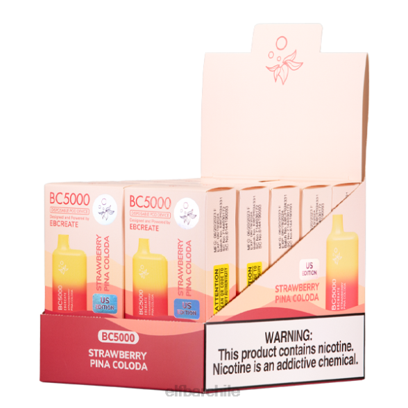 ELFBAR fresa piña colada bc5000 consumidor - single DF54643