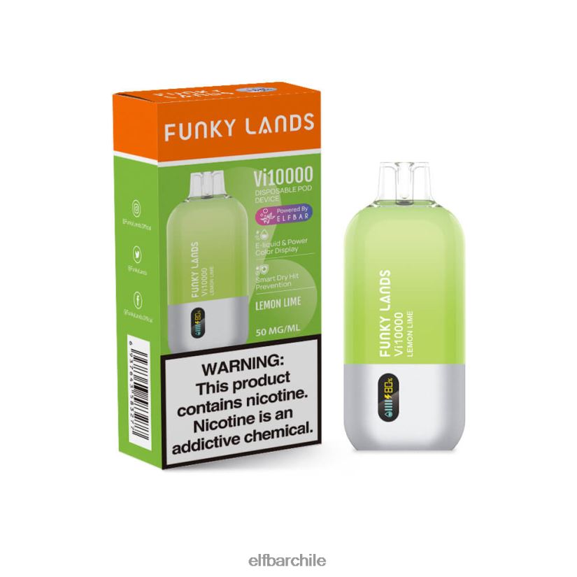 ELFBAR Funky Lands desechables vape vi10000 bocanadas sandía frambuesa dúo hielo L84404160