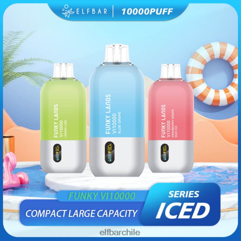 ELFBAR funky lands mejor sabor vape desechable vi10000 serie helada café helado clásico L84404155