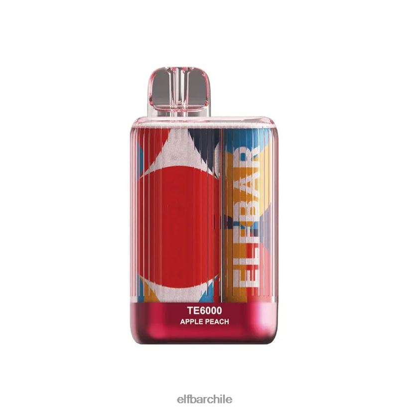 ELFBAR soplos disponibles del vape te6000 durazno manzana L8440492