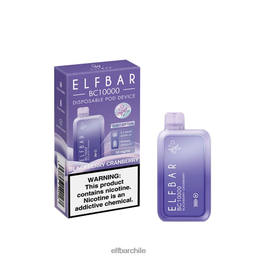 ELFBAR vape desechable nuevo bc10000 10000puffs arándano mora L8440435