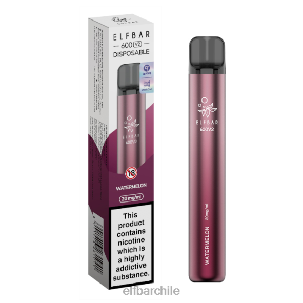 Vaporizador desechable elfbar 600v2 - 20 mg Rinbo nublado DS2DF26
