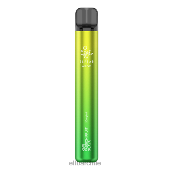 Vaporizador desechable elfbar 600v2 - 20 mg kiwi maracuyá guayaba DS2DF12