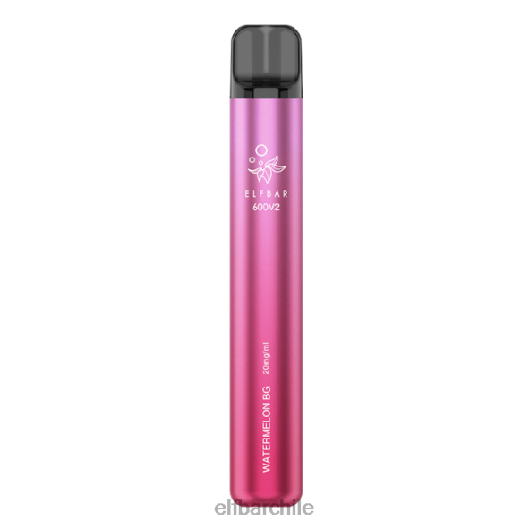 Vaporizador desechable elfbar 600v2 - 20 mg sandia bg DS2DF27