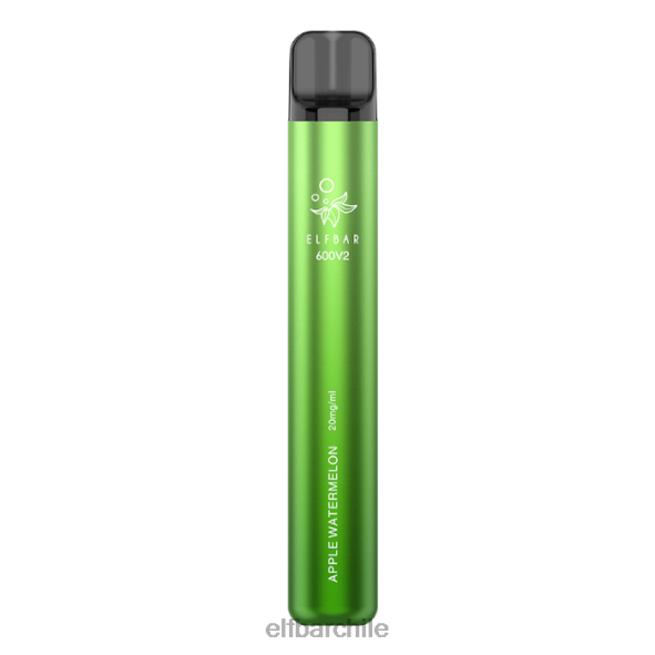 Vaporizador desechable elfbar 600v2 - 20 mg sandia manzana DS2DF21