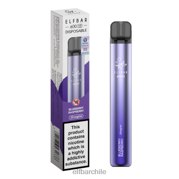 Vaporizador desechable elfbar 600v2 - 20 mg uva DS2DF2