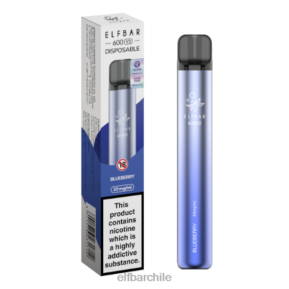 Vaporizador desechable elfbar 600v2 - 20 mg uva DS2DF2
